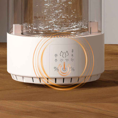 Lenyes LHU05 Zaman Ayarlı RGB Atmosfer Işıklı Aydınlatma Akıllı Isıtmalı Hava Nemlendirici