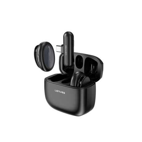 Lenyes LM211-TC Yapay Zeka Destekli Type-C Portlu Kablosuz Yaka Mikrofonu