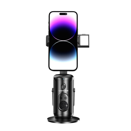 Lenyes LPH106 360° Dönebilen Akıllı Yüz Tanıma Takip Özellikli Magnetik Gimbal Sabitleyici Stand