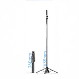 Lenyes LPH107 Canlı Yayın Dolgu Işıklı Kumandalı 360 Derece Dönebilen Selfie Çubuğu ve Tripod