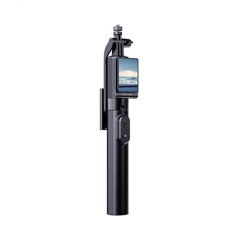 Lenyes LPH120 Uzaktan Kumandalı Çok Fonksiyonlu Sabitleyici Ekranlı Tripod ve Selfie Çubuğu