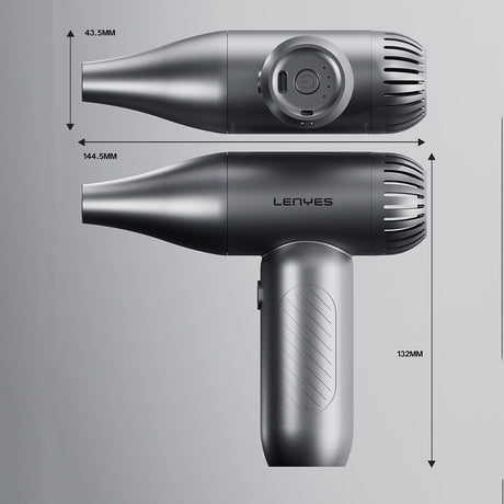 Lenyes LTF02 Dijital LED Göstergeli 4 Kademeli Çok Fonksiyonlu Turbo El Fanı
