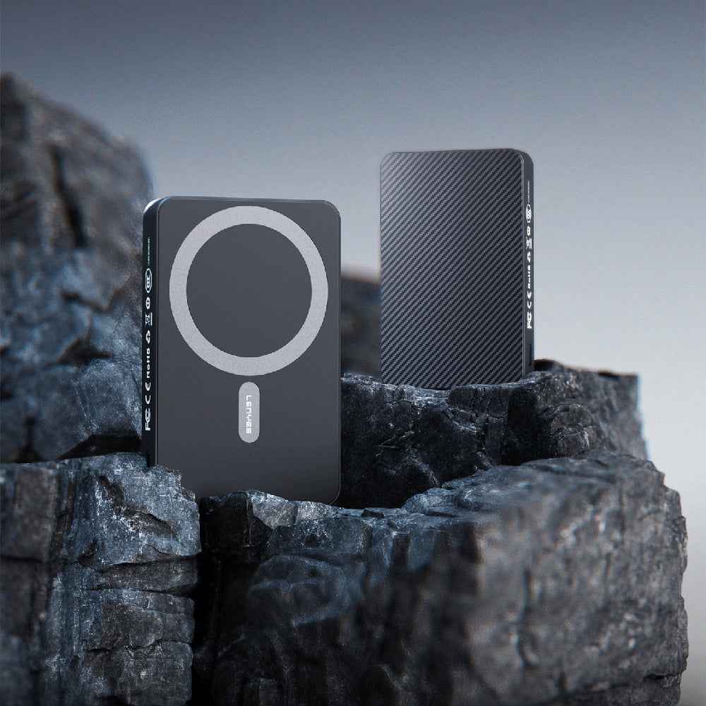 Lenyes P32 M-safe Şarj Özellikli Aramid Fiber Powerbank 15W 5000mAh