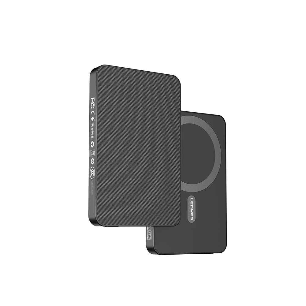 Lenyes P32 M-safe Şarj Özellikli Aramid Fiber Powerbank 15W 5000mAh