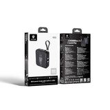 Lenyes P562L Dijital LED Göstergeli Type-C ve Lightning Kablolu Powerbank 22.5W 10000mAh