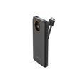 Lenyes P851L Dijital LED Göstergeli Type-C ve Lightning Kablolu Powerbank 22.5W 10000mAh
