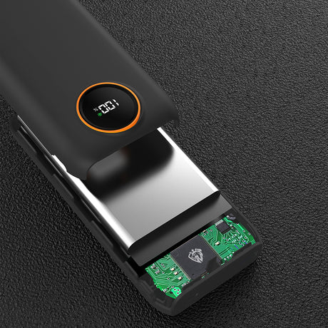 Lenyes P851L Dijital LED Göstergeli Type-C ve Lightning Kablolu Powerbank 22.5W 10000mAh