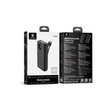 Lenyes P852L Dijital LED Göstergeli Type-C ve Lightning Kablolu Powerbank 22.5W 20000mAh