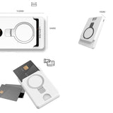 Lenyes PW0006D PD 20W Hızlı Şarj Özellikli Kartlıklı Standlı Wireless Powerbank 15W 5000mAh