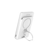 Lenyes PW0006D PD 20W Hızlı Şarj Özellikli Kartlıklı Standlı Wireless Powerbank 15W 5000mAh