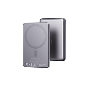 Lenyes PW0015D Ultra İnce LED Göstergeli Wireless Powerbank 15W 5000mAh