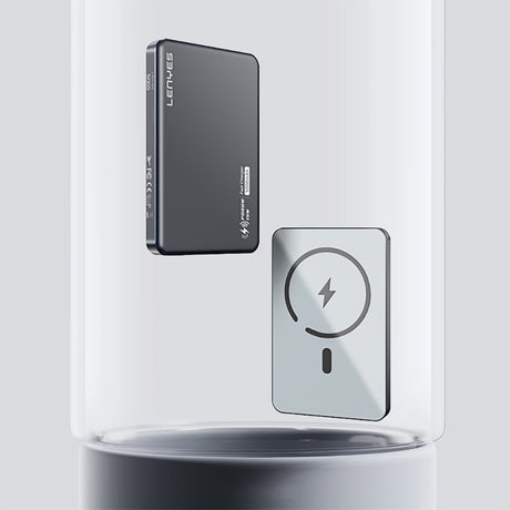 Lenyes PW019D PD 20W Ultra İnce Hızlı Şarj Özellikli Wireless Powerbank 15W 5000mAh
