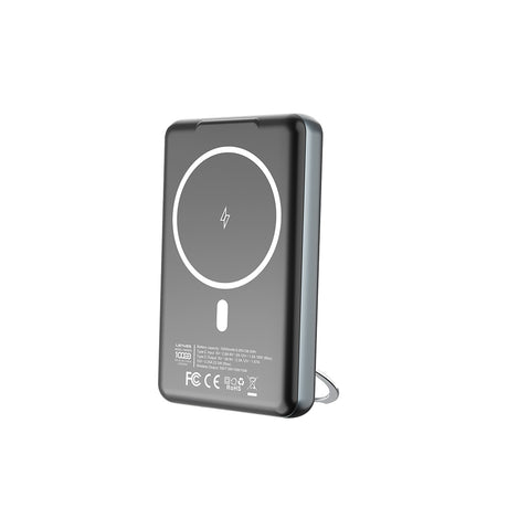 Lenyes PW1001D PD 22.5W Hızlı Şarj Özellikli Standlı Wireless Powerbank 15W 10000mAh