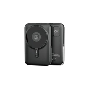 Lenyes PW1002D 20W Dijital LED Ekranlı Standlı Wireless Powerbank 15W 10000mAh