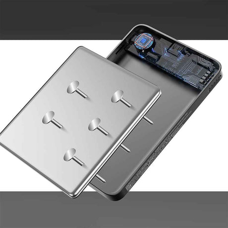 Lenyes PW1008D PD 20W LED Ekranlı Yapay Zeka Destekli Ultra İnce Wireless Powerbank 15W 10.000mAh