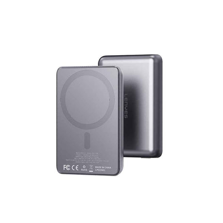 Lenyes PW1015D Ultra İnce LED Göstergeli Wireless Powerbank 15W 10000mAh