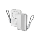 Lenyes PW1019D PD 45W Qi2 Teknolojili Type-C Kablolu Wireless Powerbank 25W 10000mAh