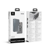 Lenyes PW119D PD 20W Ultra İnce Hızlı Şarj Özellikli Wireless Powerbank 15W 10.000mAh