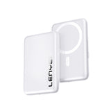 Lenyes PW139D PD 20W Ultra İnce Hızlı Şarj Özellikli Wireless Powerbank 15W 10000mAh