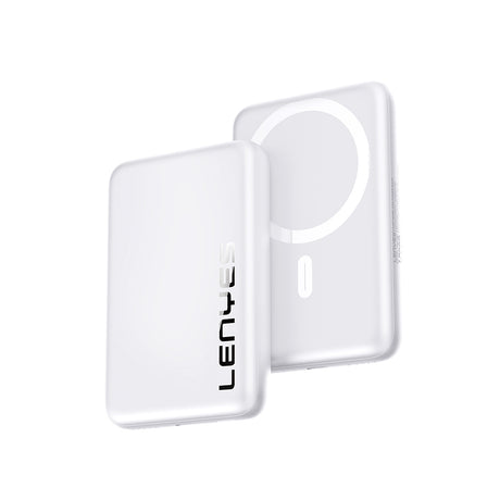 Lenyes PW139D PD 20W Ultra İnce Hızlı Şarj Özellikli Wireless Powerbank 15W 10000mAh