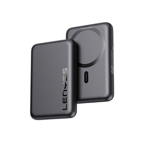 Lenyes PW139D PD 20W Ultra İnce Hızlı Şarj Özellikli Wireless Powerbank 15W 10000mAh