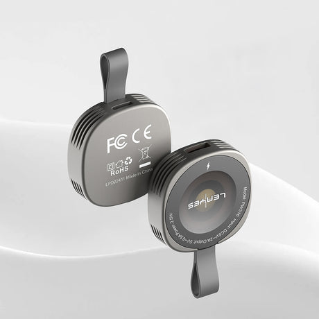 Lenyes PW316 Akıllı Saat Mini Wireless Magnetik Şarj Aleti 2.5W