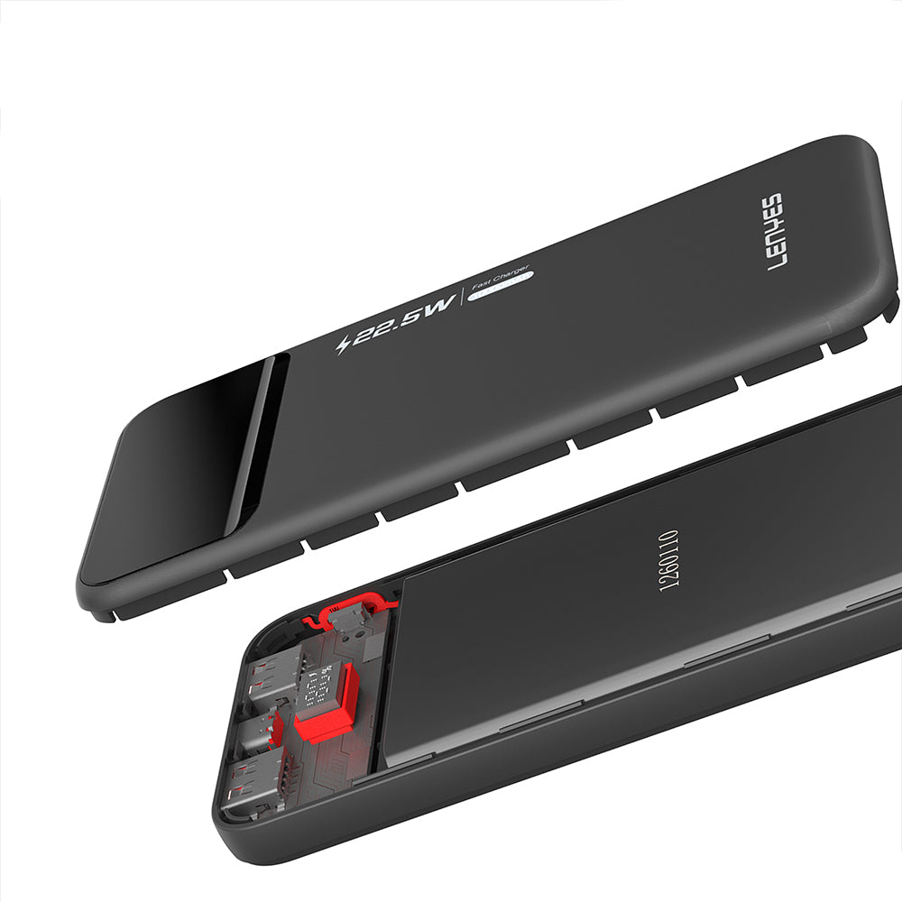 Lenyes PX254D PD 20W Hızlı Şarj Özellikli Dijital LED Göstergeli Powerbank 22.5W 20000mAh