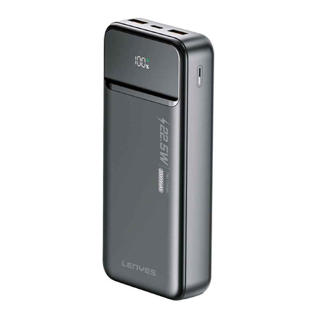 Lenyes PX254D PD 20W Hızlı Şarj Özellikli Dijital LED Göstergeli Powerbank 22.5W 20000mAh