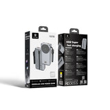 Lenyes PX279D Dijital LED Ekranlı Type-C ve Lightning Kablolu Powerbank 45W 20.000mAh