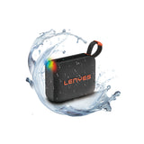 Lenyes S216 Su Geçirmez Özellikli RGB Işıklı Askılı Mini Bluetooth Speaker Hoparlör v5.3