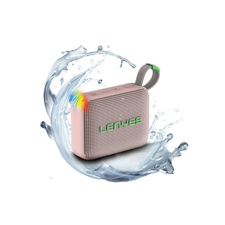 Lenyes S216 Su Geçirmez Özellikli RGB Işıklı Askılı Mini Bluetooth Speaker Hoparlör v5.3