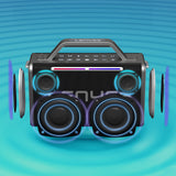 Lenyes S835 RGB Led Işıklı Bluetooth Speaker Hoparlör v5.0