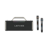 Lenyes S838 RGB Işıklı Taşınabilir Çift Mikrofonlu TWS Bluetooth Speaker Hoparlör v5.0