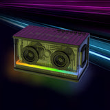 Lenyes S839 RGB Işıklı Taşınabilir TWS Bluetooth Hoparlör v5.2