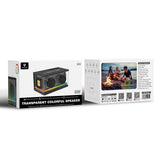 Lenyes S839 RGB Işıklı Taşınabilir TWS Bluetooth Hoparlör v5.2