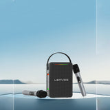 Lenyes S857 RGB Işıklı Çift Mikrofonlu Taşınabilir TWS Bluetooth Speaker Hoparlör v5.3