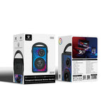 Lenyes S860 RGB Işıklı Taşınabilir Bluetooth Speaker Hoparlör v5.3