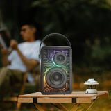 Lenyes S860 RGB Işıklı Taşınabilir Bluetooth Speaker Hoparlör v5.3