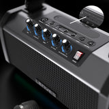 Lenyes S863 RGB Led Işıklı Mikrofonlu TWS Bluetooth Speaker Hoparlör v5.3