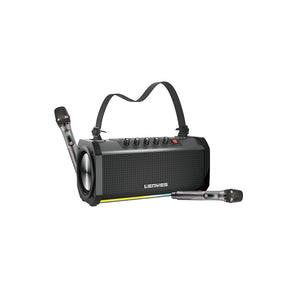 Lenyes S863 RGB Led Işıklı Mikrofonlu TWS Bluetooth Speaker Hoparlör v5.3