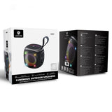 Lenyes S864 RGB Işıklı Taşınabilir TWS Bluetooth Speaker Hoparlör v5.3
