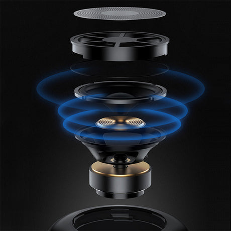 Lenyes S865 Luminous Serisi Su Geçirmez Çoklu Giriş RGB Işıklı TWS Bluetooth Hoparlör v5.3 40W