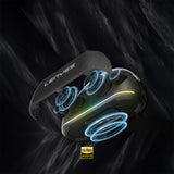 Lenyes S869 RGB Işıklı Çift Mikrofonlu Taşınabilir Bluetooth Hoparlör v5.3