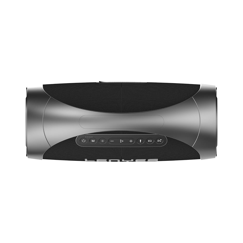 Lenyes S873 RGB Işıklı Taşınabilir Kumandalı&Mikrofonlu TWS Bluetooth Speaker Hoparlör v5.3