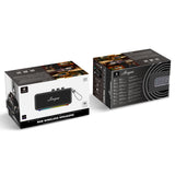 Lenyes S876 Supreme Serisi RGB Işıklı Taşınabilir Su Geçirmez TWS Bluetooth Hoparlör v5.3 45W