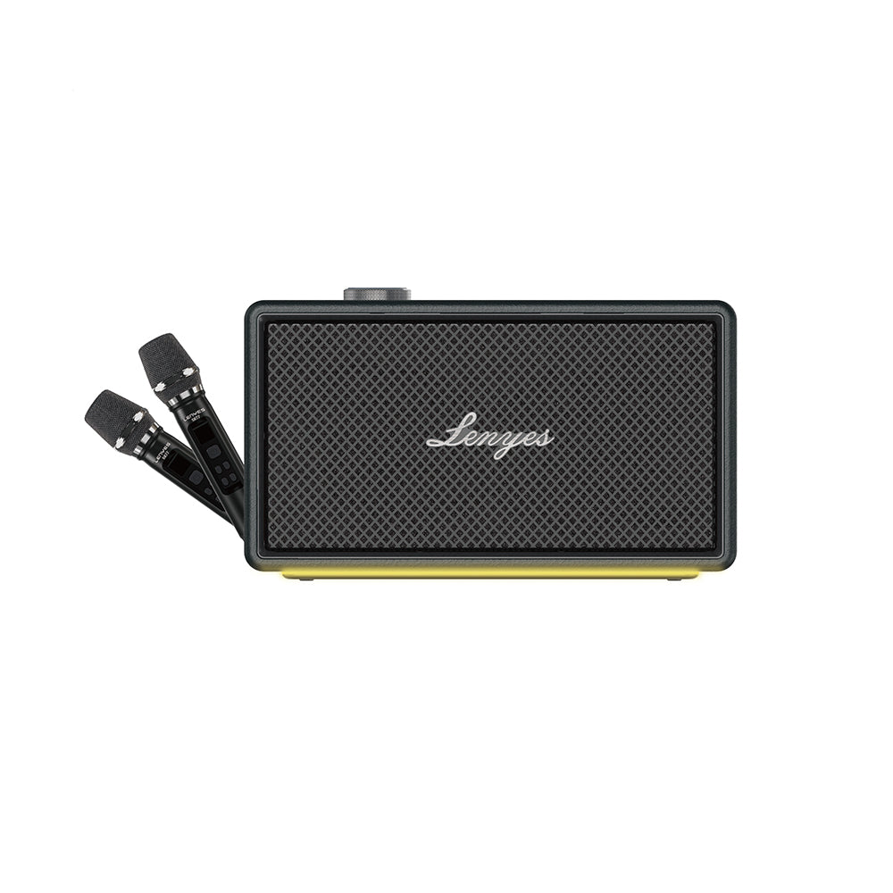 Lenyes S877 Serisi RGB Işıklı Taşınabilir Su Geçirmez Çift Mikrofonlu TWS Bluetooth Hoparlör Speaker v5.3 200W