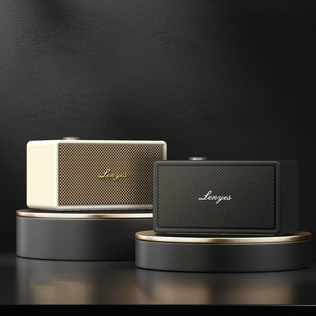 Lenyes S877 Serisi RGB Işıklı Taşınabilir Su Geçirmez Çift Mikrofonlu TWS Bluetooth Hoparlör Speaker v5.3 200W
