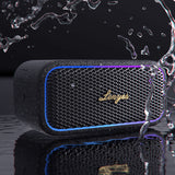 Lenyes S891 RGB Işıklı Taşınabilir Su Geçirmez OTG-TWS Bluetooth Hoparlör v5.3 80W