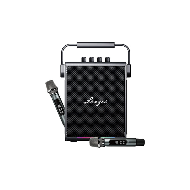 Lenyes Titan 1 Serisi RGB Işıklı Çift Mikrofonlu Bluetooth Speaker Hoparlör v5.3 5000mAh