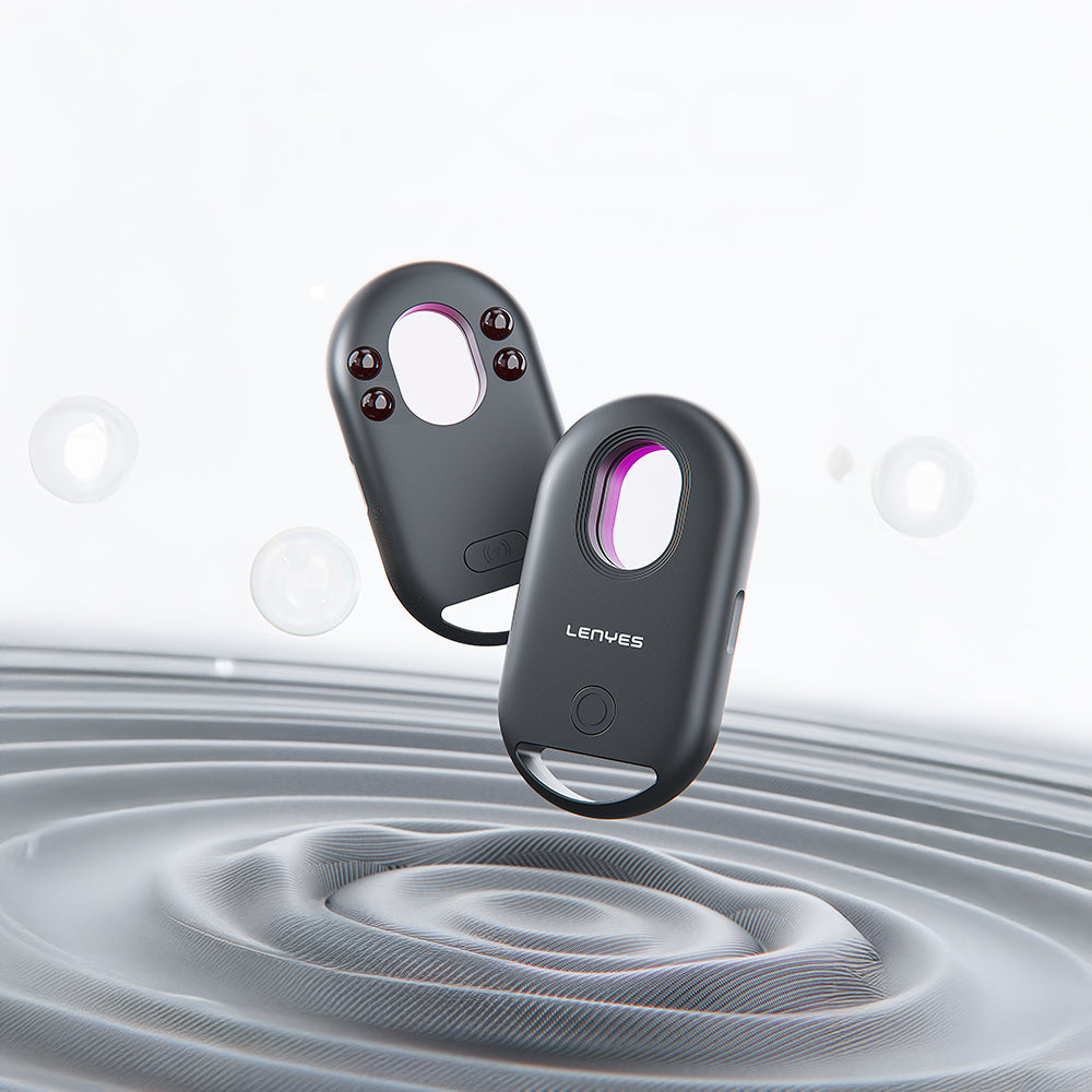 Lenyes TX20 Find My Destekli Anti-Loss Konum Takipli Gizli Kamera Dedektörü ve Alarm Cihazı